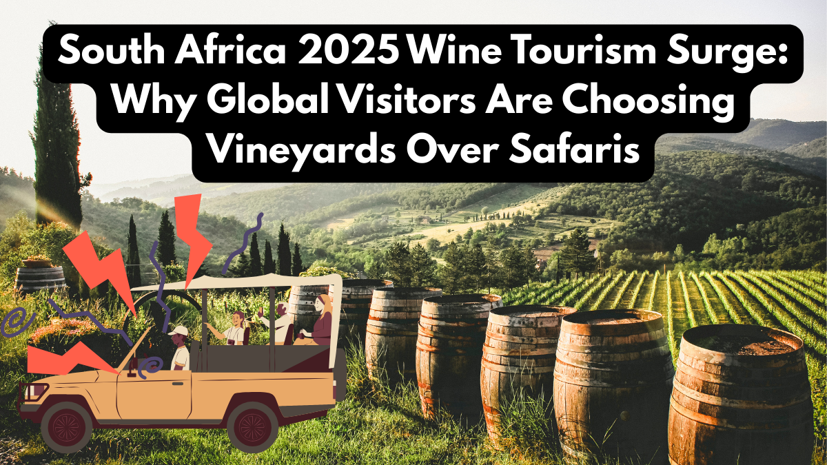 South Africa 2025 Wine Tourism Surge: Why Global Visitors Are Choosing Vineyards Over Safaris