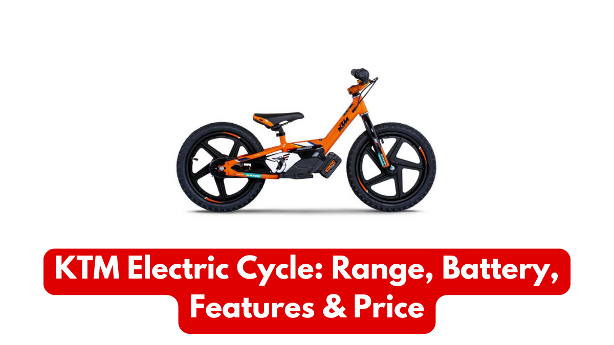 KTM Electric Cycle: Range, Battery, Features & Price