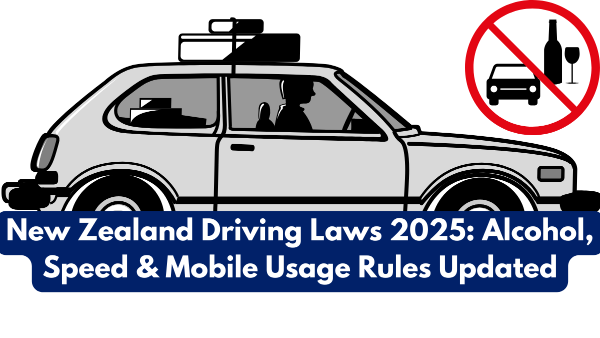 New Zealand Driving Laws 2025: Alcohol, Speed & Mobile Usage Rules Updated
