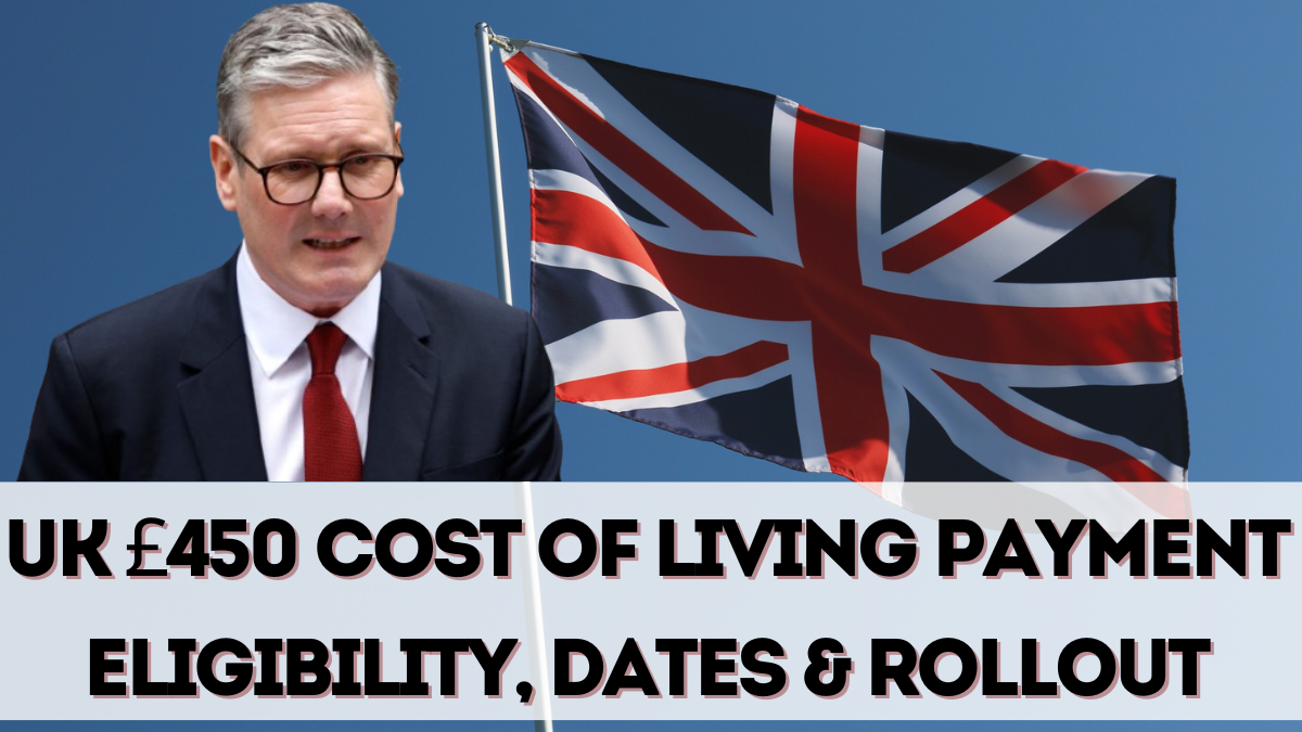 UK £450 Cost of Living Payment September 2025 – Eligibility, Dates & Rollout