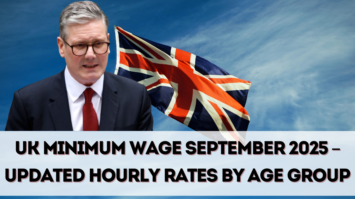 UK Minimum Wage September 2025 – Updated Hourly Rates by Age Group