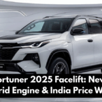 Toyota Fortuner 2025 Facelift: New Design, Hybrid Engine & India Price Watch