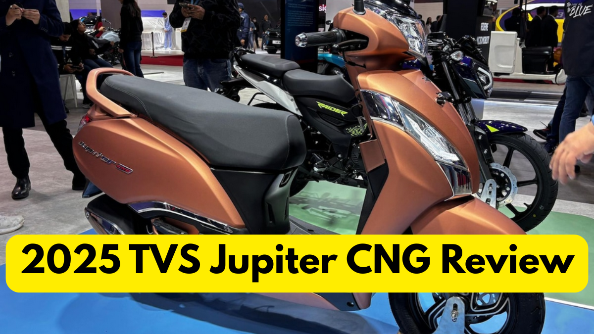 2025 TVS Jupiter CNG Review: City Mileage, Tank Practicality & Monthly Savings in India