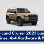 Toyota Land Cruiser 2025 Launched: Engines, 4x4 Hardware & Price