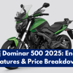 Bajaj Dominar 500 2025: Engine, Features & Price Breakdown