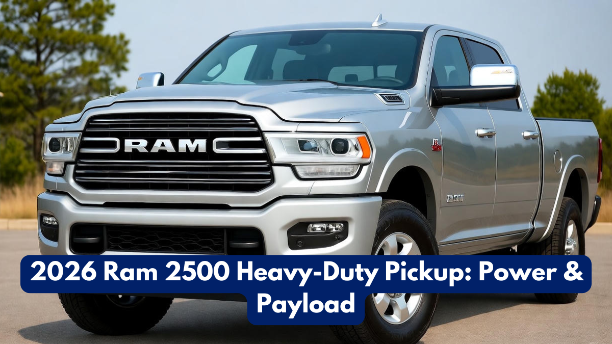 2026 Ram 2500 Heavy-Duty Pickup: Power & Payload