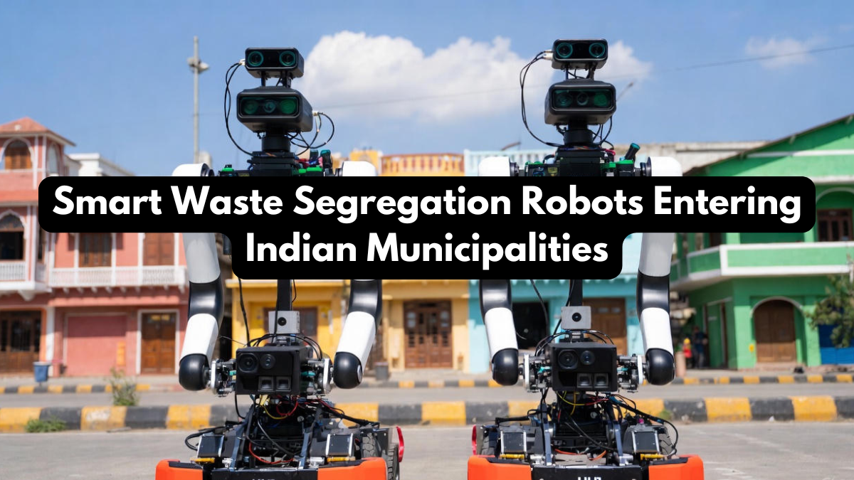 Smart Waste Segregation Robots Entering Indian Municipalities