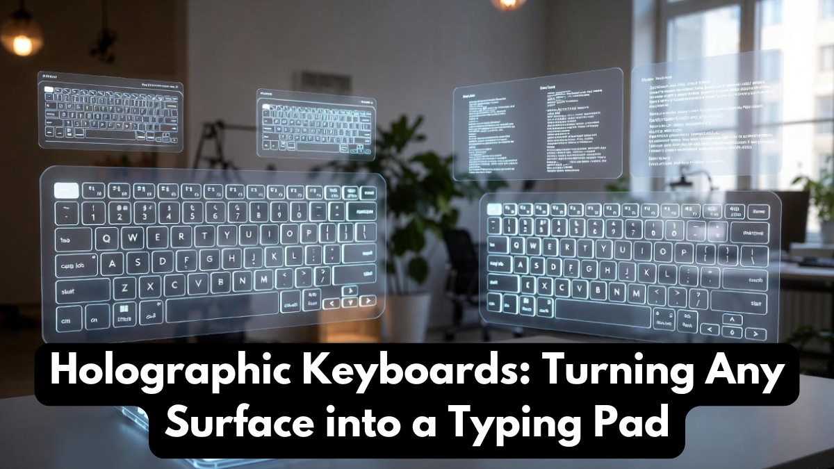 Holographic Keyboards: Turning Any Surface into a Typing Pad
