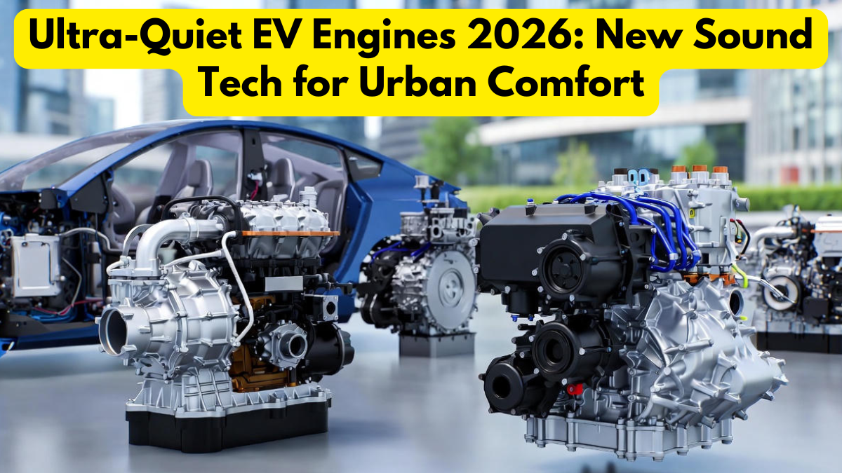 Ultra-Quiet EV Engines 2026: New Sound Tech for Urban Comfort