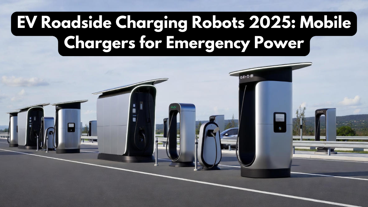 EV Roadside Charging Robots 2025: Mobile Chargers for Emergency Power