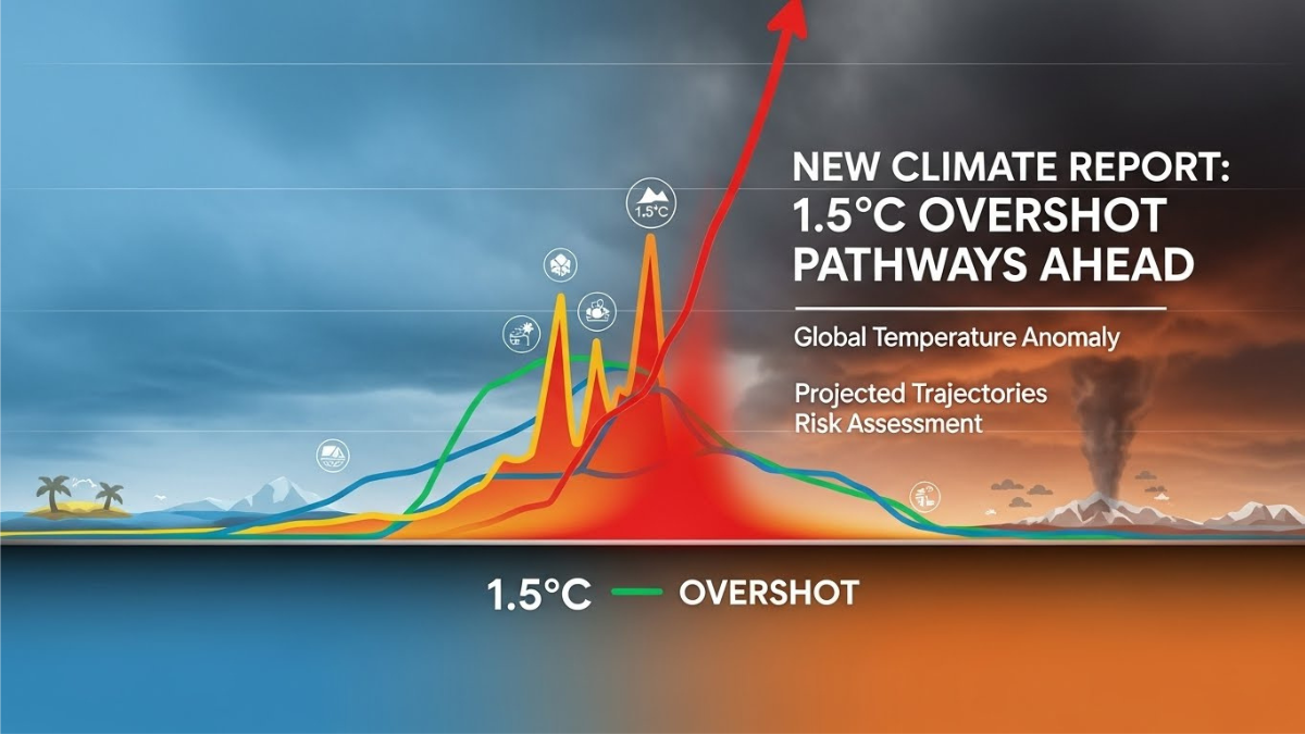 New climate report warns of 1.5°C overshoot pathways ahead