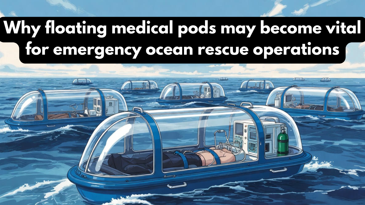 Why floating medical pods may become vital for emergency ocean rescue operations