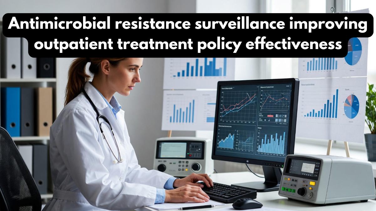 Antimicrobial resistance surveillance improving outpatient treatment policy effectiveness