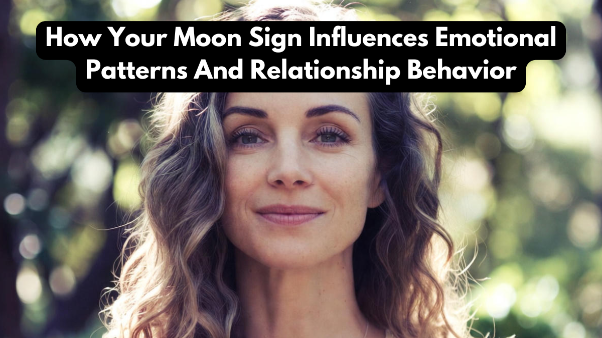 How Your Moon Sign Influences Emotional Patterns And Relationship Behavior