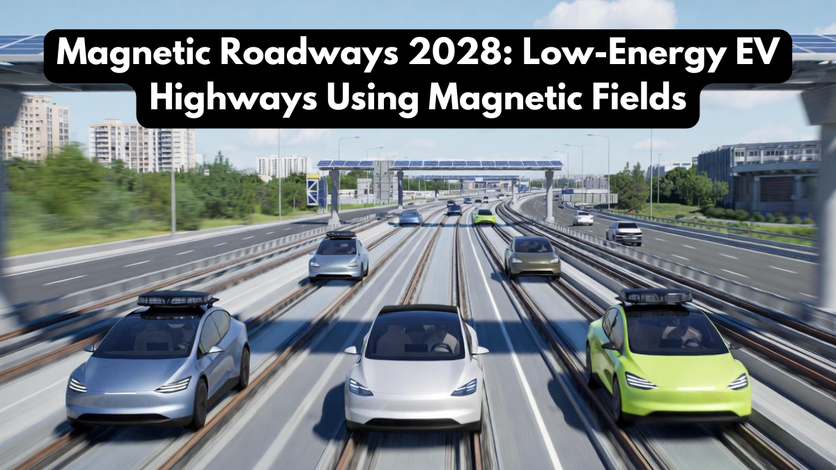 Magnetic Roadways 2028: Low-Energy EV Highways Using Magnetic Fields