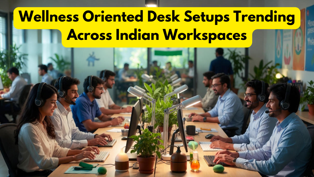 Wellness Oriented Desk Setups Trending Across Indian Workspaces