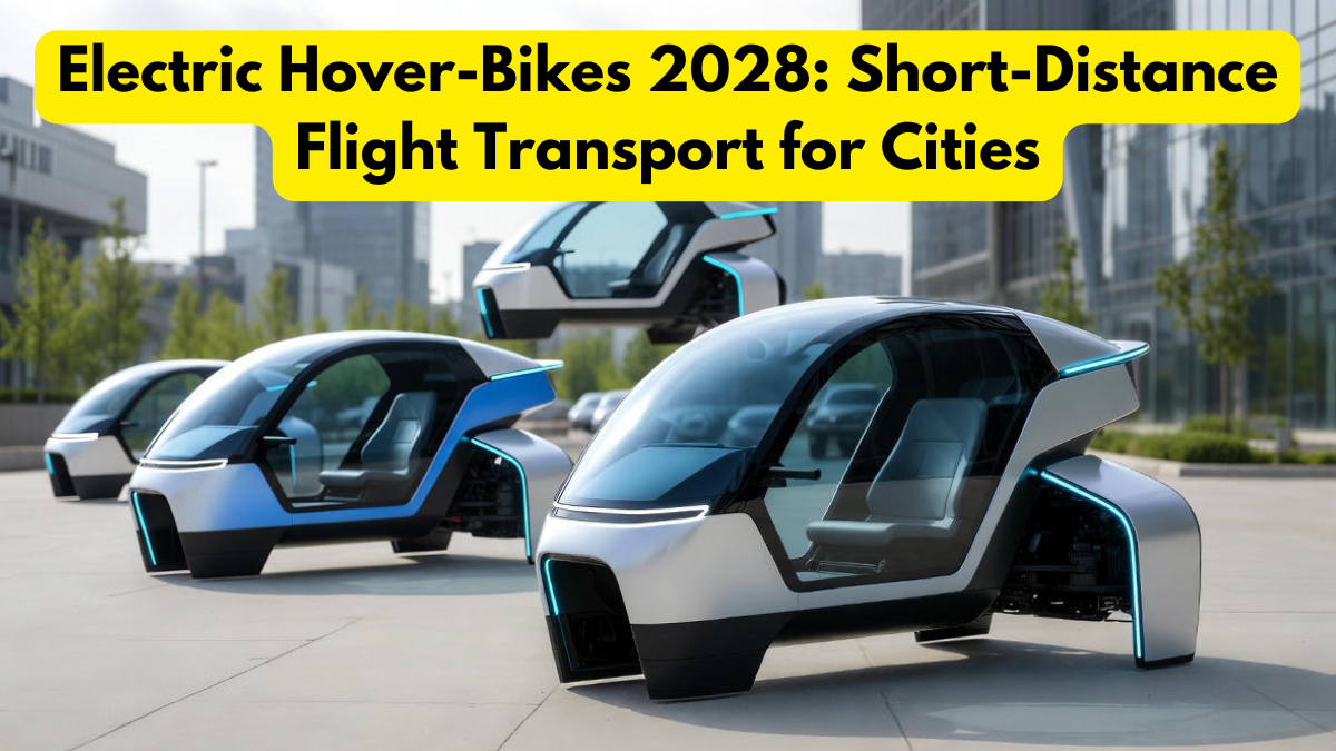 Electric Hover-Bikes 2028: Short-Distance Flight Transport for Cities