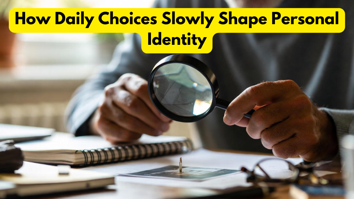 How Daily Choices Slowly Shape Personal Identity