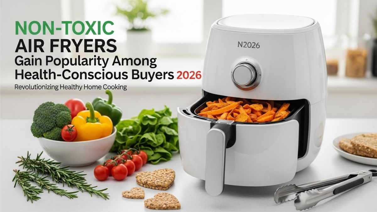 Non-Toxic Air Fryers Gain Popularity Among Health-Conscious Buyers 2026