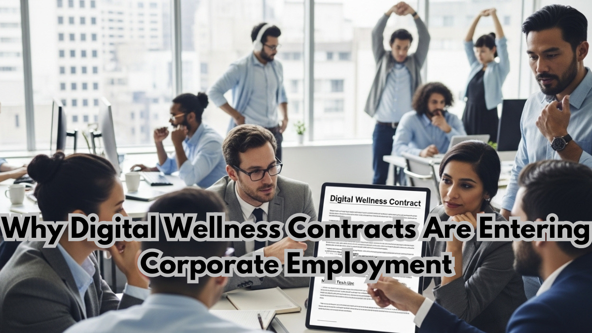 Why Digital Wellness Contracts Are Entering Corporate Employment