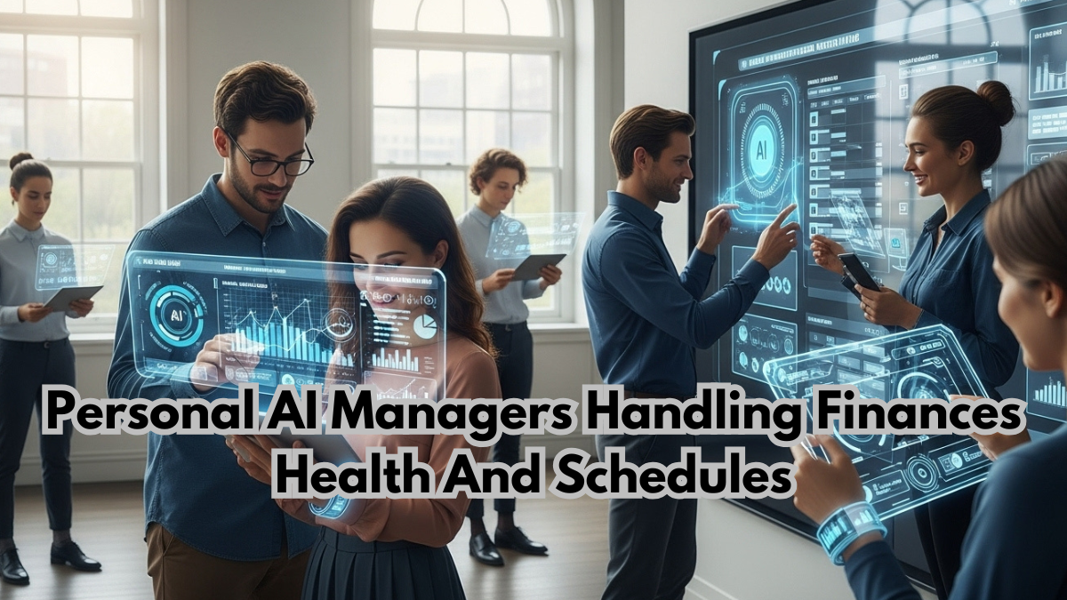 Personal AI Managers Handling Finances Health And Schedules