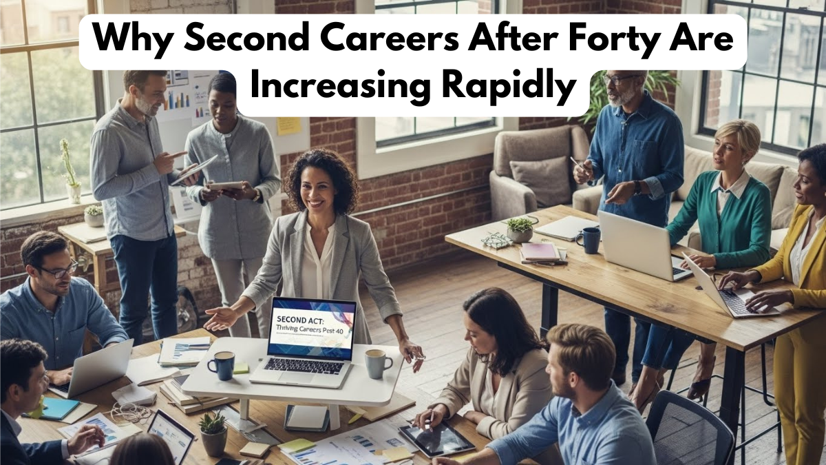 Why Second Careers After Forty Are Increasing Rapidly