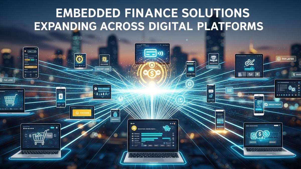 Embedded Finance Solutions Expanding Across Digital Platforms