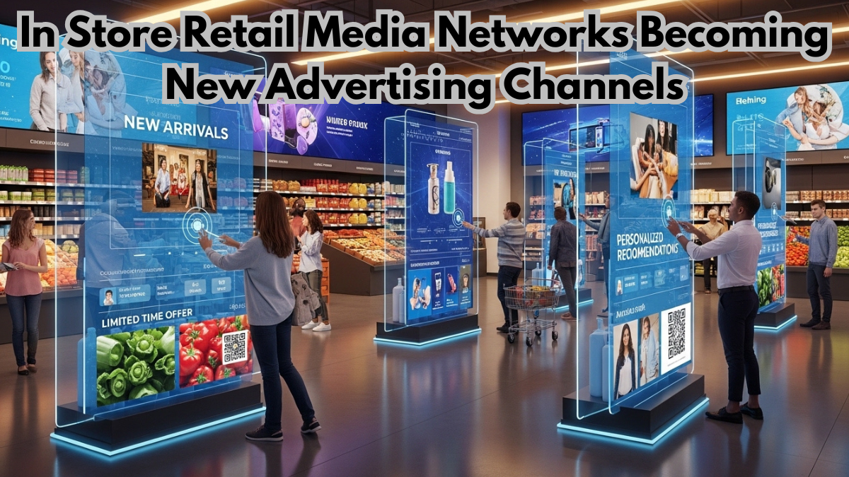 In Store Retail Media Networks Becoming New Advertising Channels