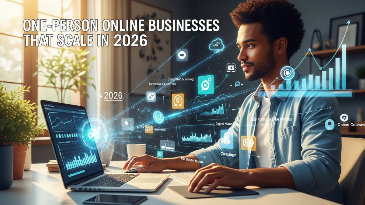One-Person Online Businesses That Scale in 2026