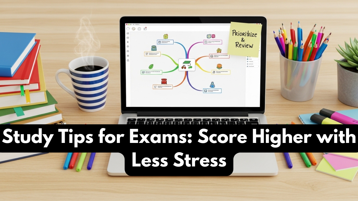 Study Tips for Exams: Score Higher with Less Stress