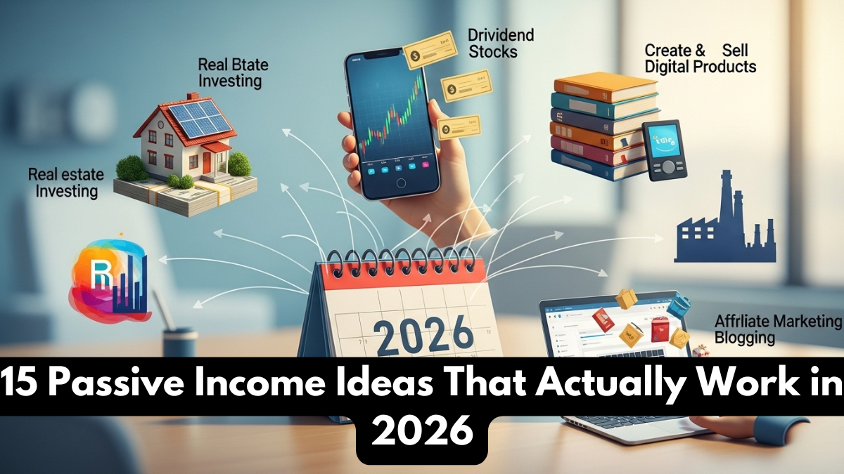 15 Passive Income Ideas That Actually Work in 2026