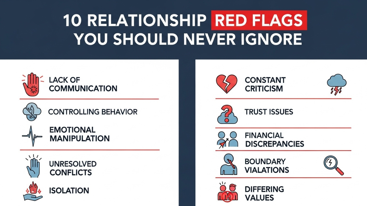 10 Relationship Red Flags You Should Never Ignore