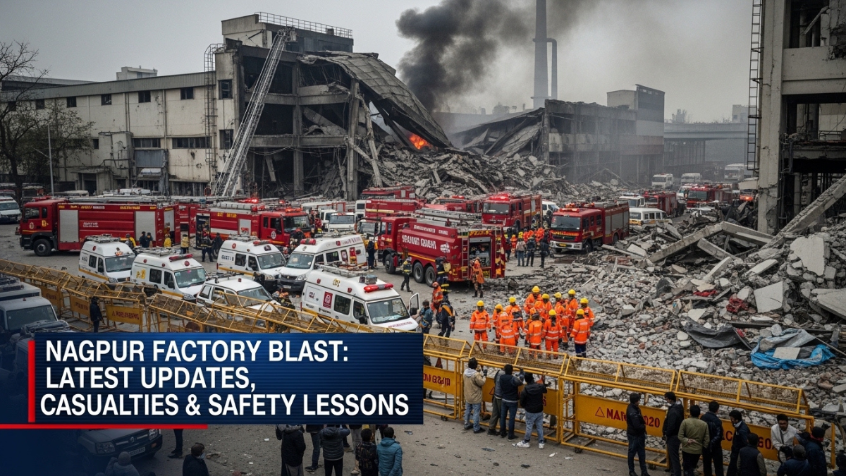 Nagpur Factory Blast: Latest Updates, Casualties & Safety Lessons