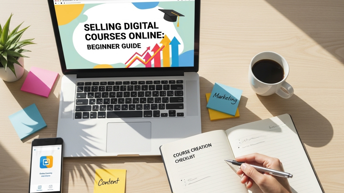 Selling Digital Courses Online: Beginner Guide
