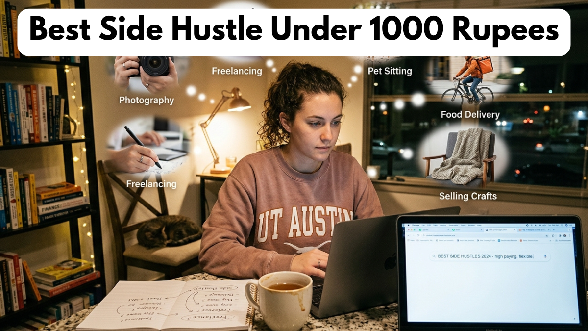 Best Side Hustle Under 1000 Rupees
