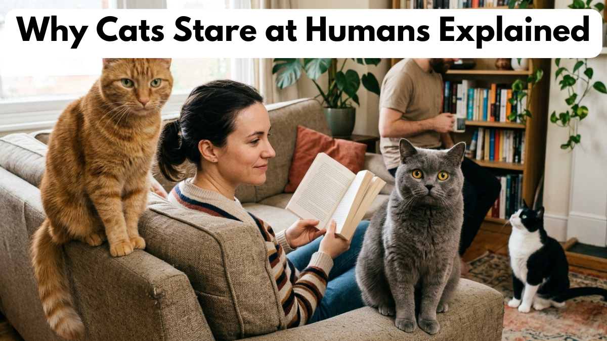 Why Cats Stare at Humans Explained