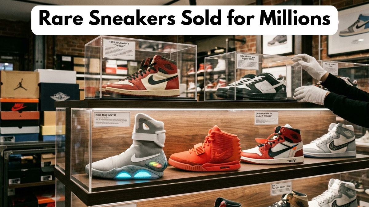 Rare Sneakers Sold for Millions